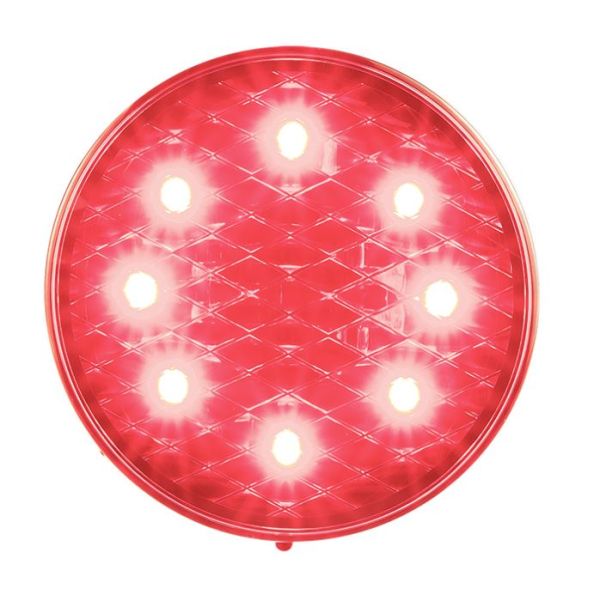 LED Autolamps 82RC 12V 82 Series Round Stop / Tail Lamp - Clear Lens PN: 82RC